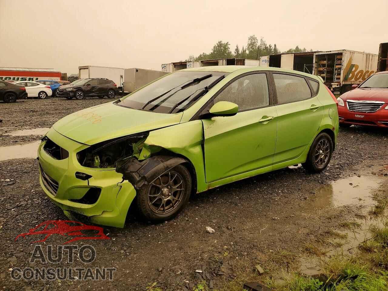 HYUNDAI ACCENT 2012 - KMHCT5AE2CU044862