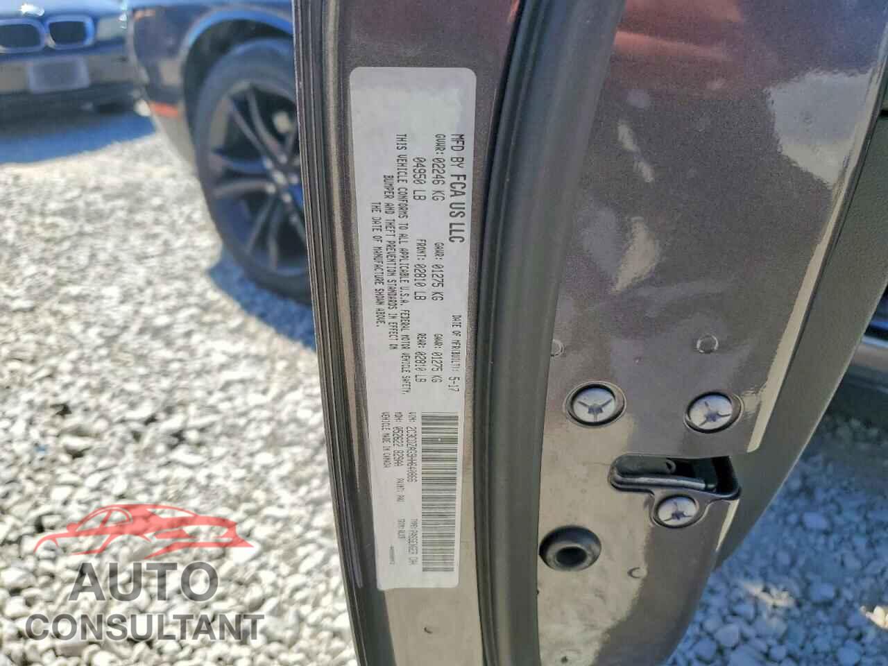 DODGE CHALLENGER 2017 - 2C3CDZAG9HH640866