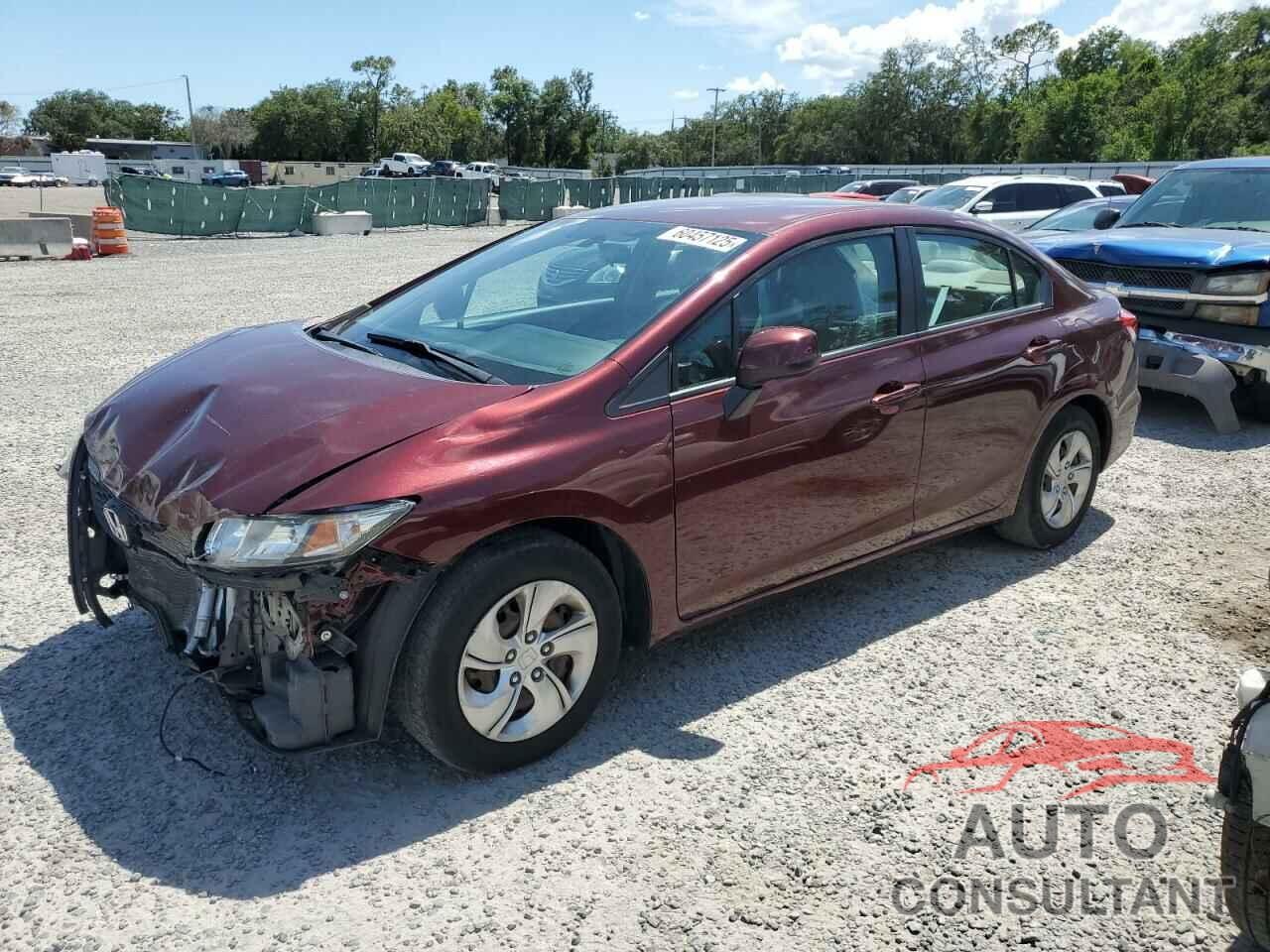 HONDA CIVIC 2013 - 19XFB2F53DE079745