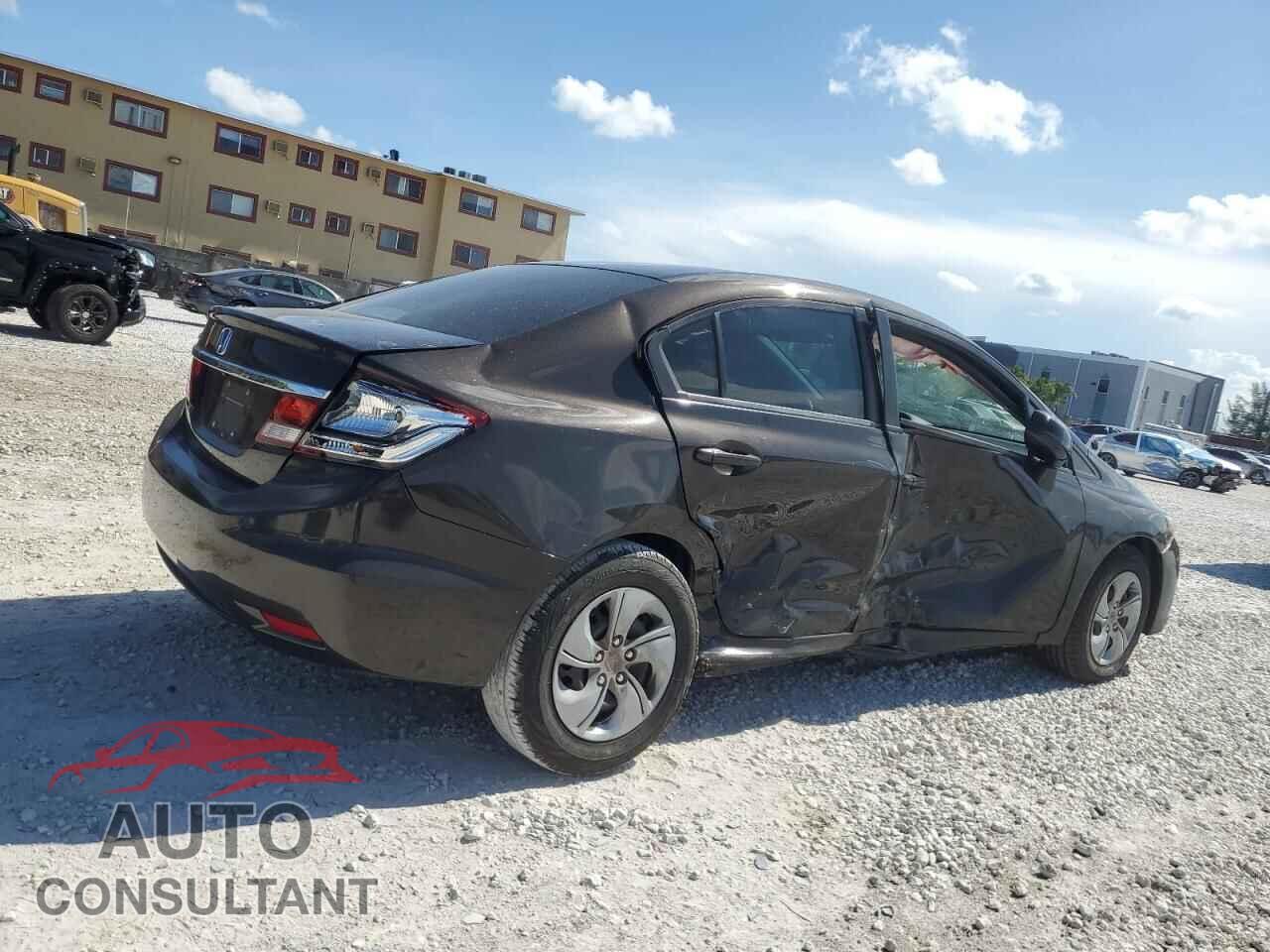 HONDA CIVIC 2013 - 2HGFB2F54DH588264