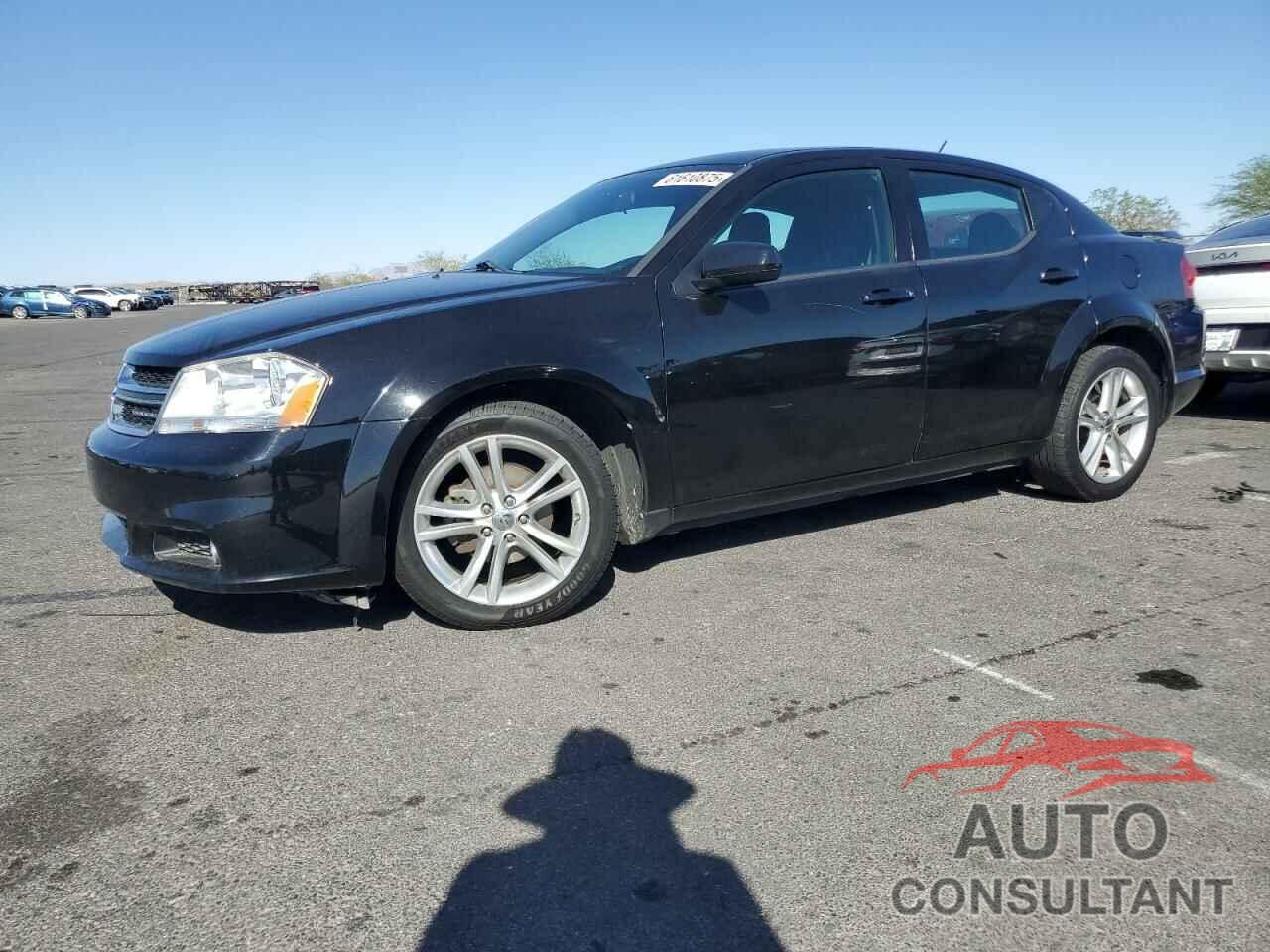 DODGE AVENGER 2012 - 1C3CDZEG6CN126452