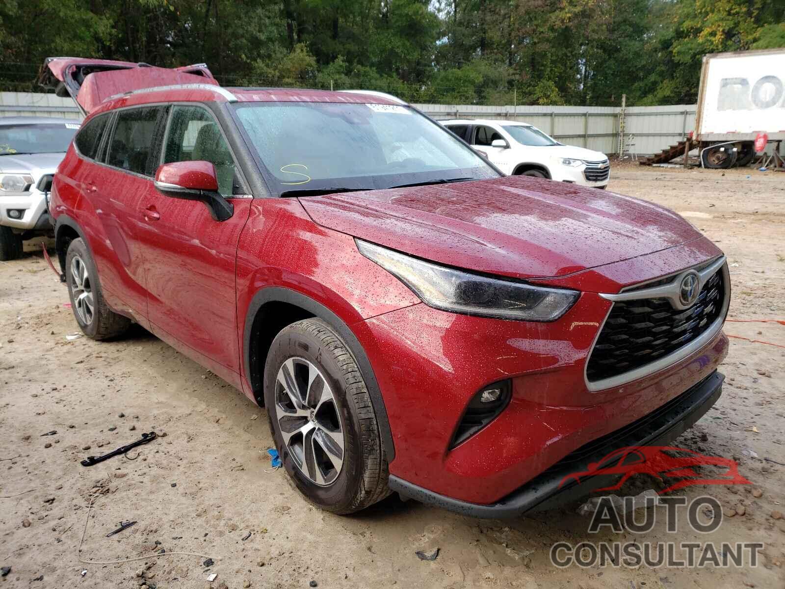 TOYOTA HIGHLANDER 2021 - 5TDGZRAH9MS062531