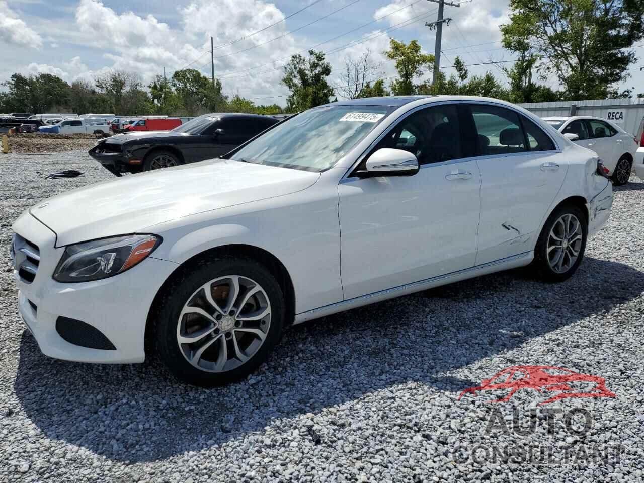 MERCEDES-BENZ C-CLASS 2015 - 55SWF4KB2FU019012