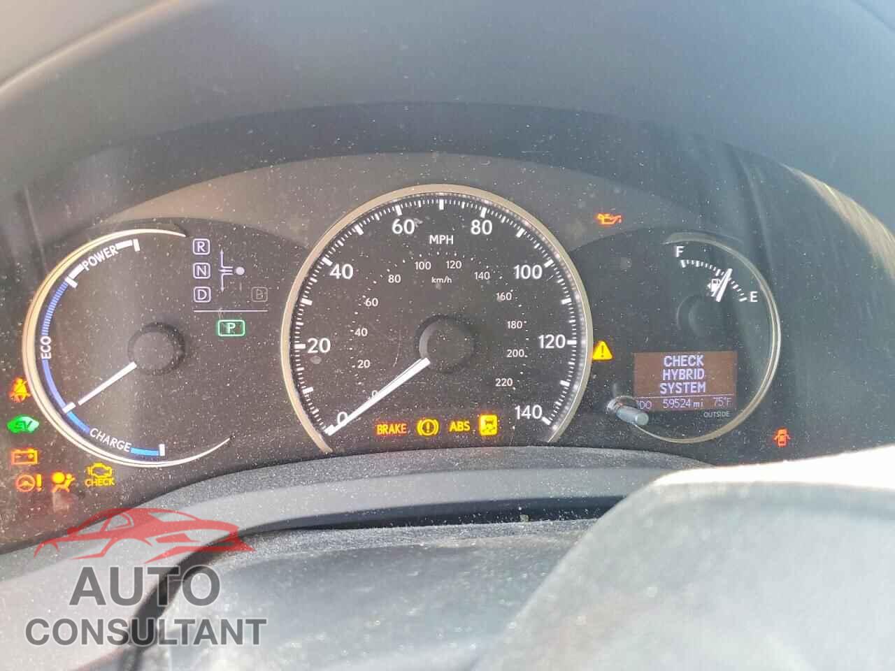 LEXUS CT 200 2014 - JTHKD5BH3E2178993