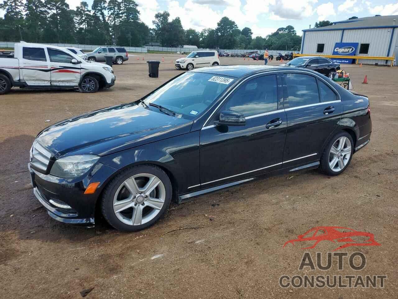 MERCEDES-BENZ C-CLASS 2011 - WDDGF8BB3BR166690