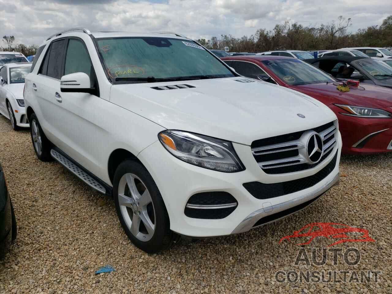 MERCEDES-BENZ GLE-CLASS 2016 - 4JGDA5JB4GA733227