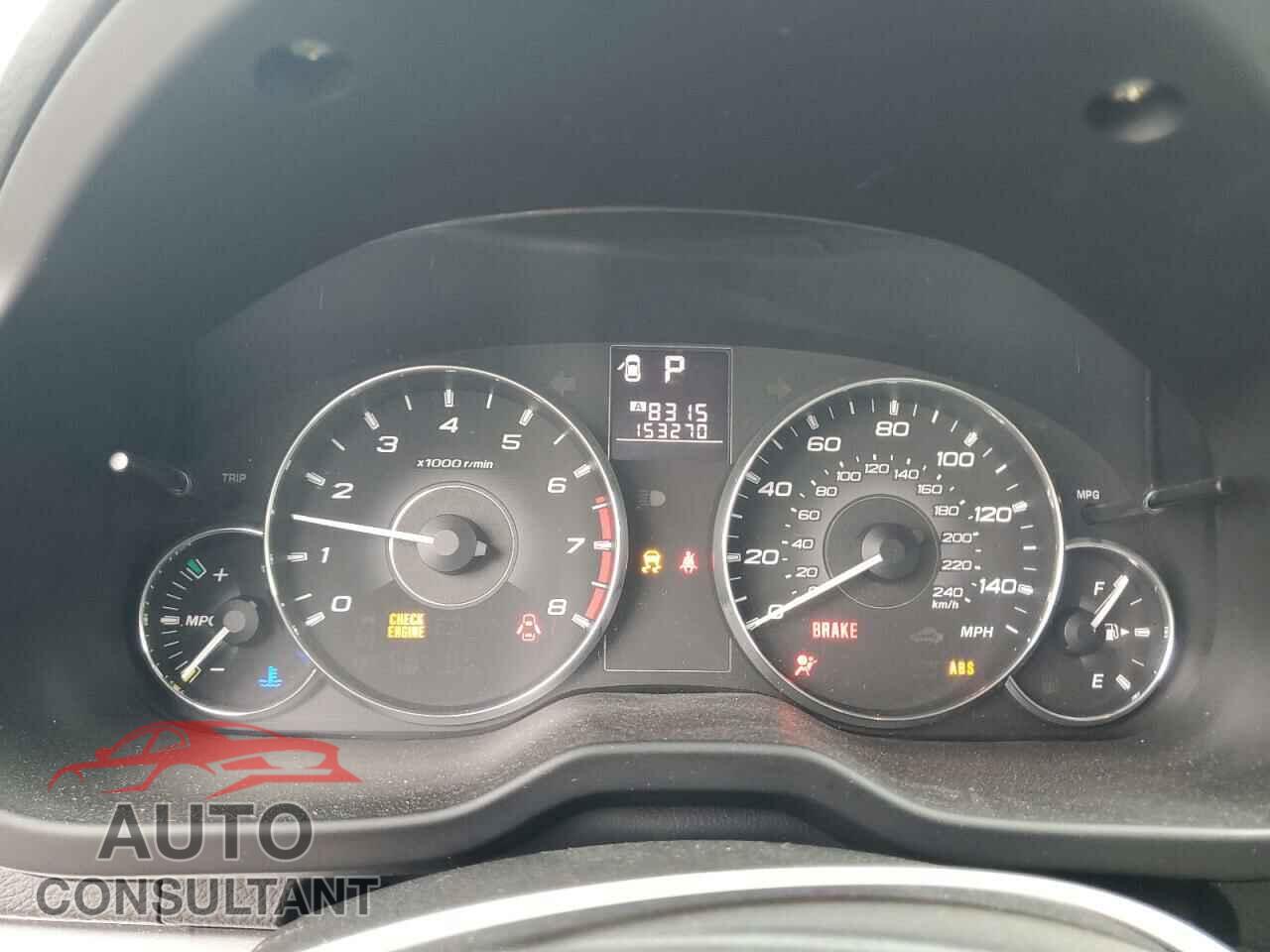 SUBARU OUTBACK 2011 - 4S4BRCCC2B3322108