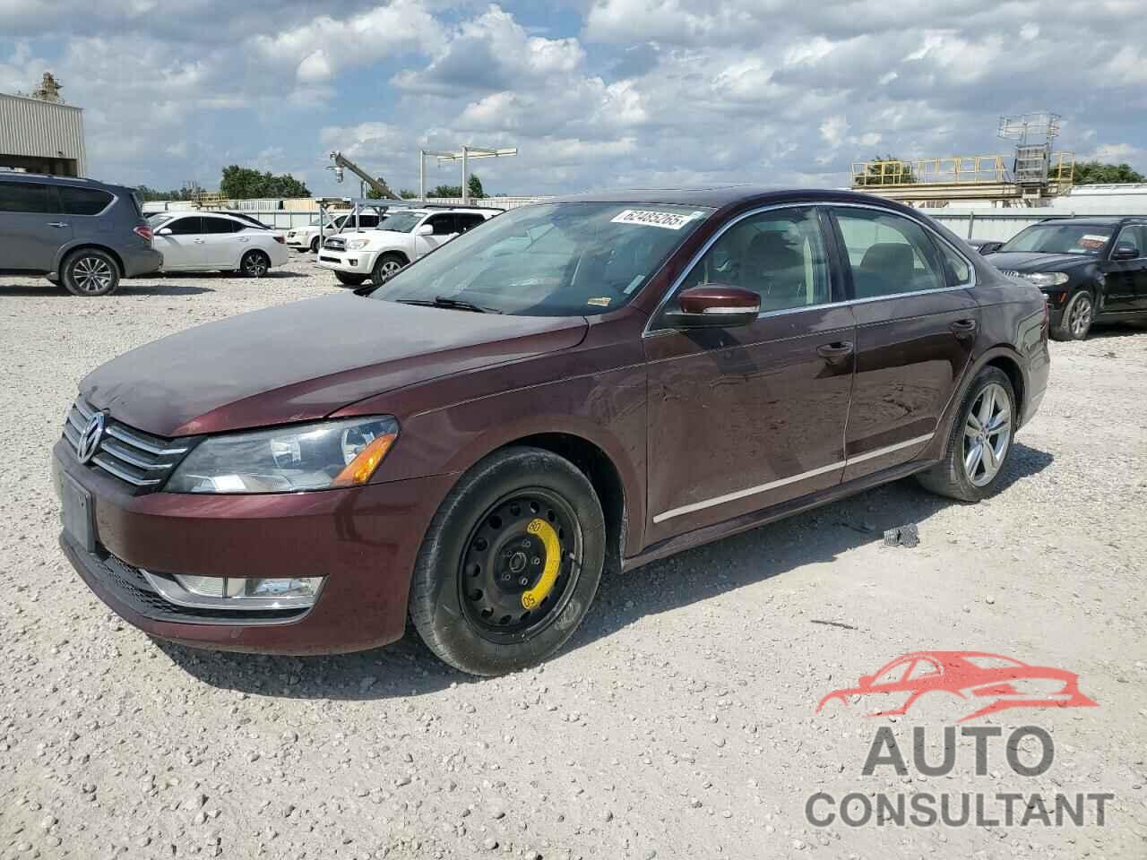 VOLKSWAGEN PASSAT 2013 - 1VWCN7A38DC110716