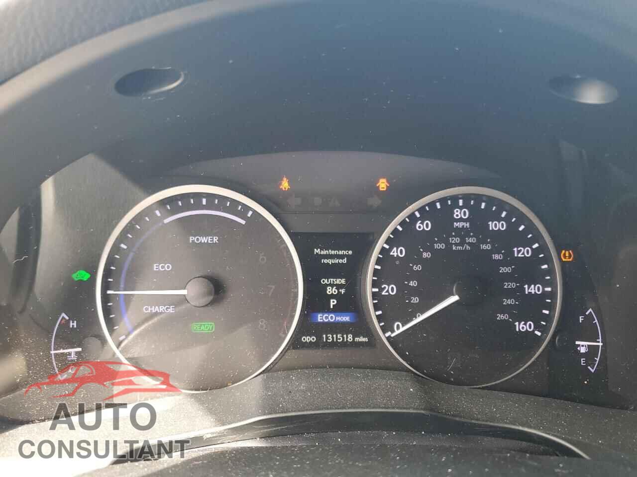 LEXUS ES300 2013 - JTHBW1GG7D2002658