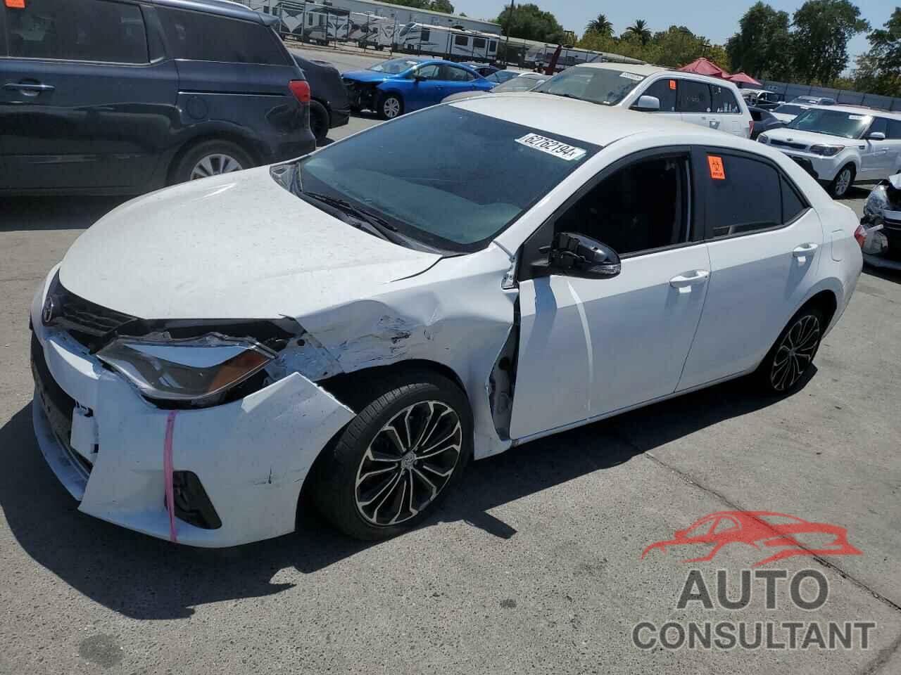 TOYOTA COROLLA 2016 - 5YFBURHE0GP460115