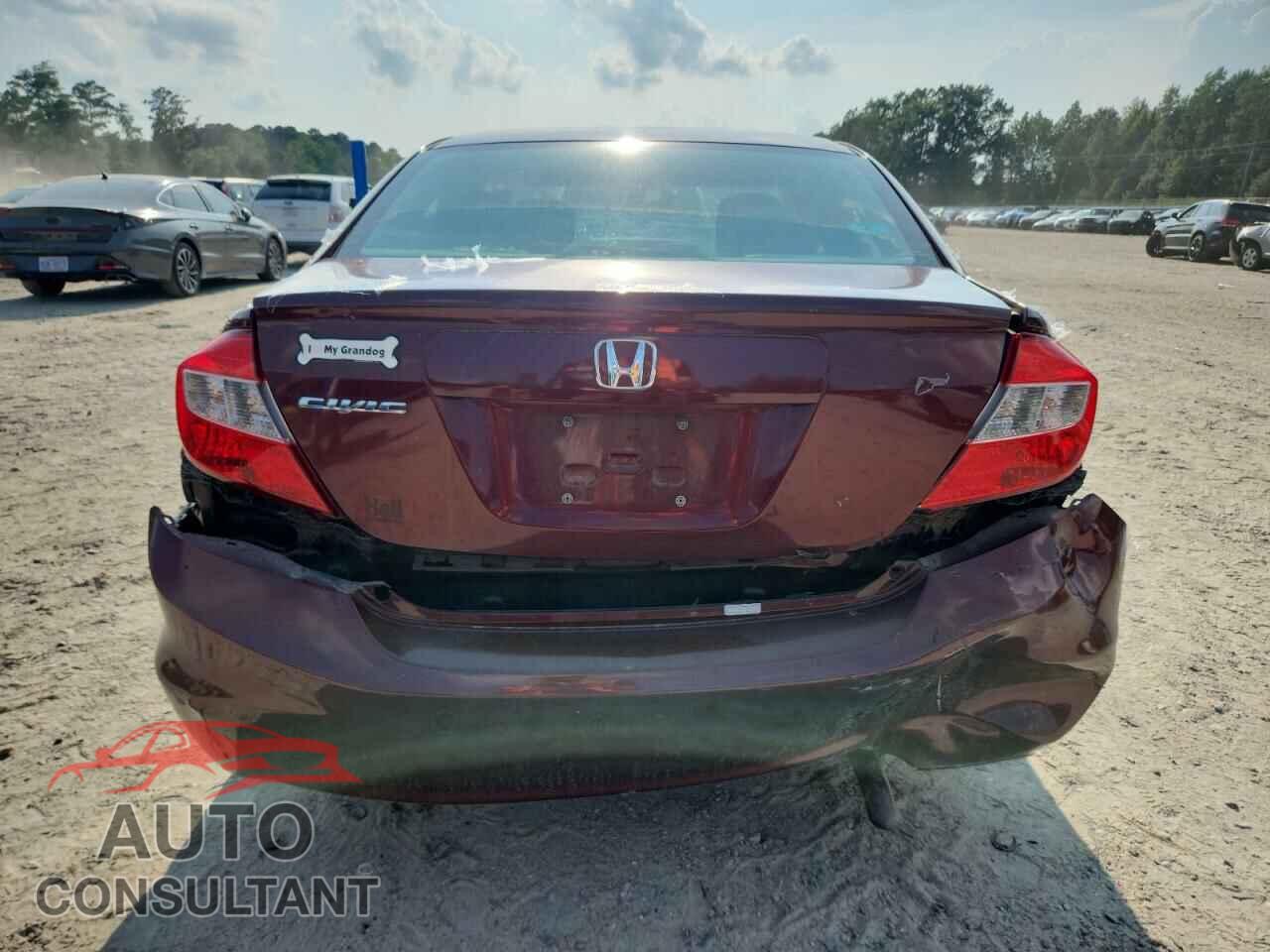HONDA CIVIC 2012 - 2HGFB2F85CH515381