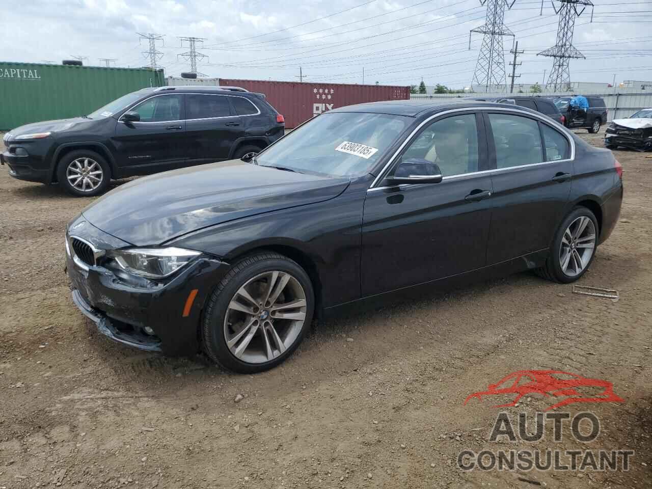 BMW 3 SERIES 2017 - WBA8D9G31HNU65264