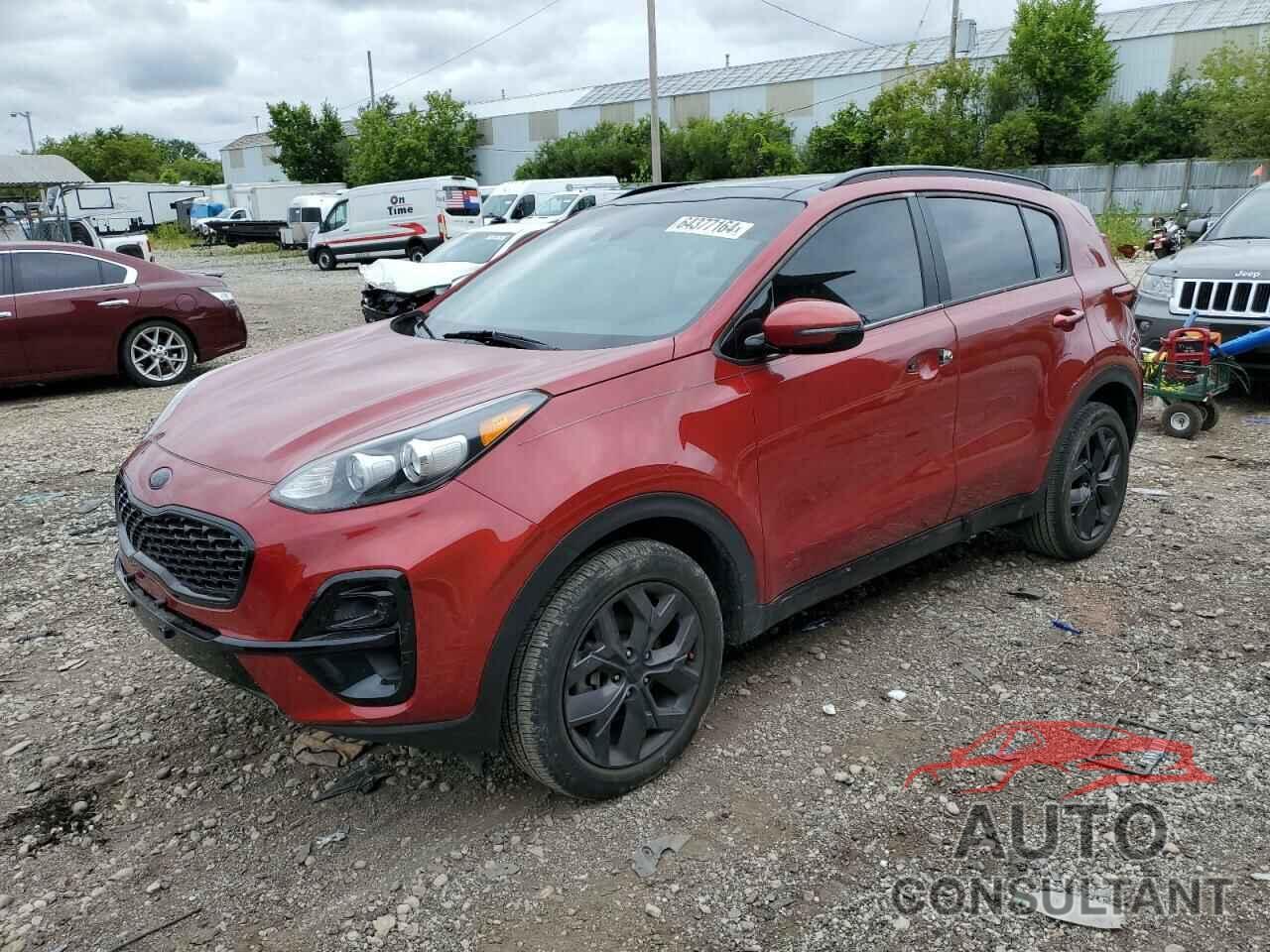 KIA SPORTAGE 2021 - KNDP6CAC8M7855484