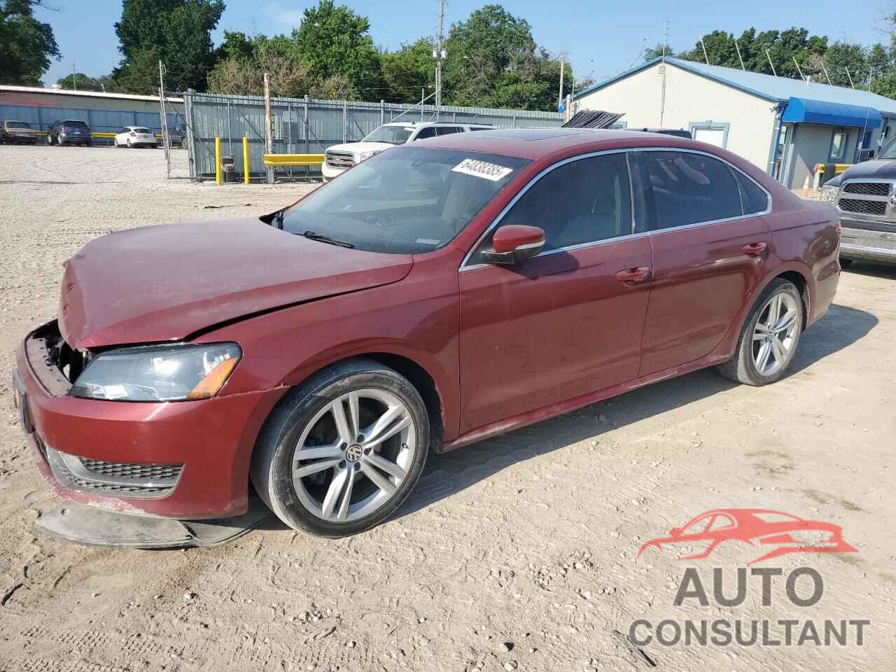 VOLKSWAGEN PASSAT 2015 - 1VWBV7A39FC101554