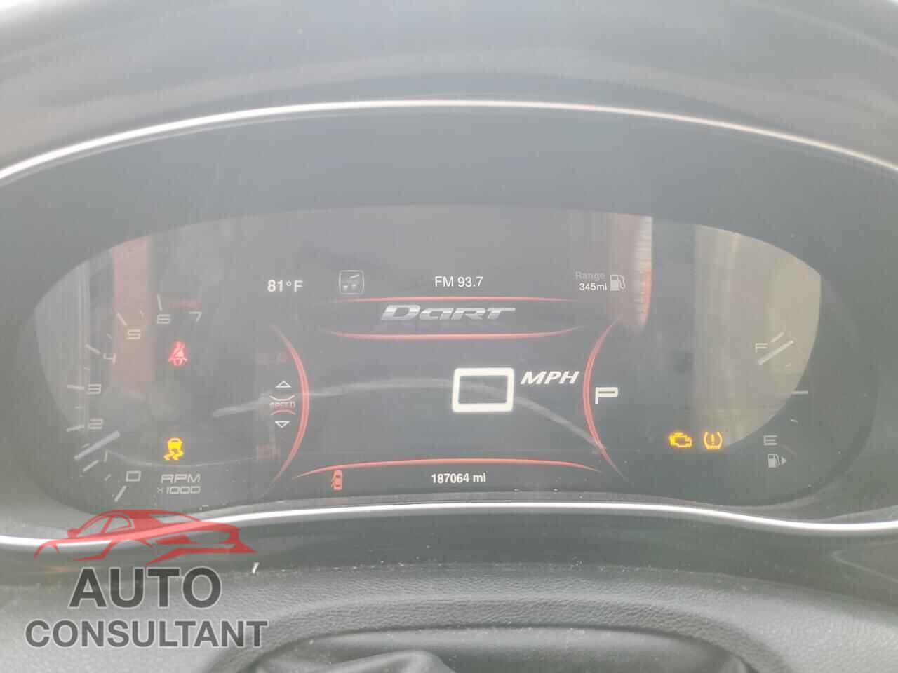 DODGE DART 2013 - 1C3CDFCA4DD309739