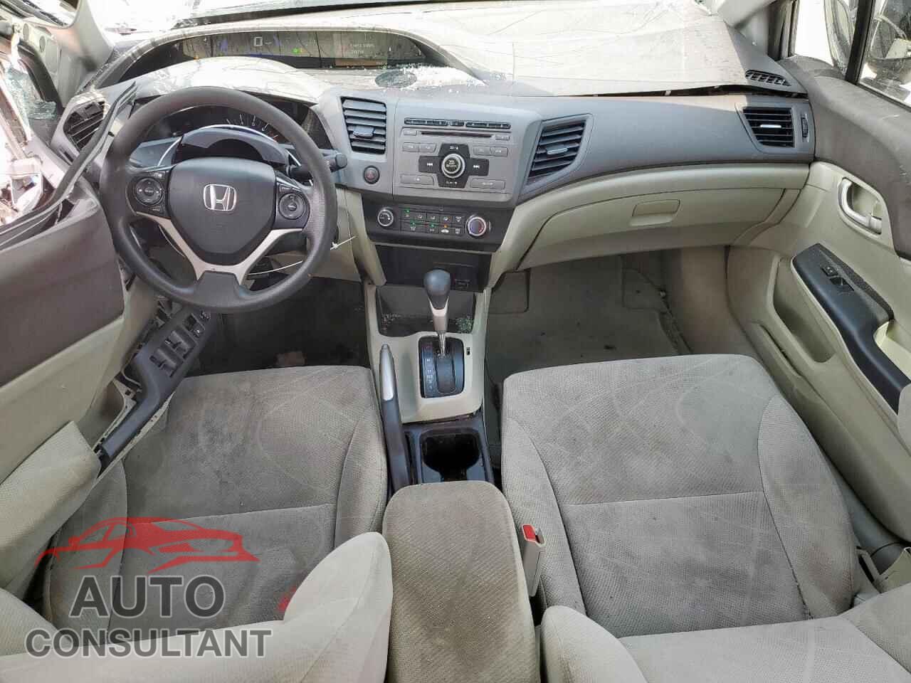 HONDA CIVIC 2012 - 19XFB2F58CE091663