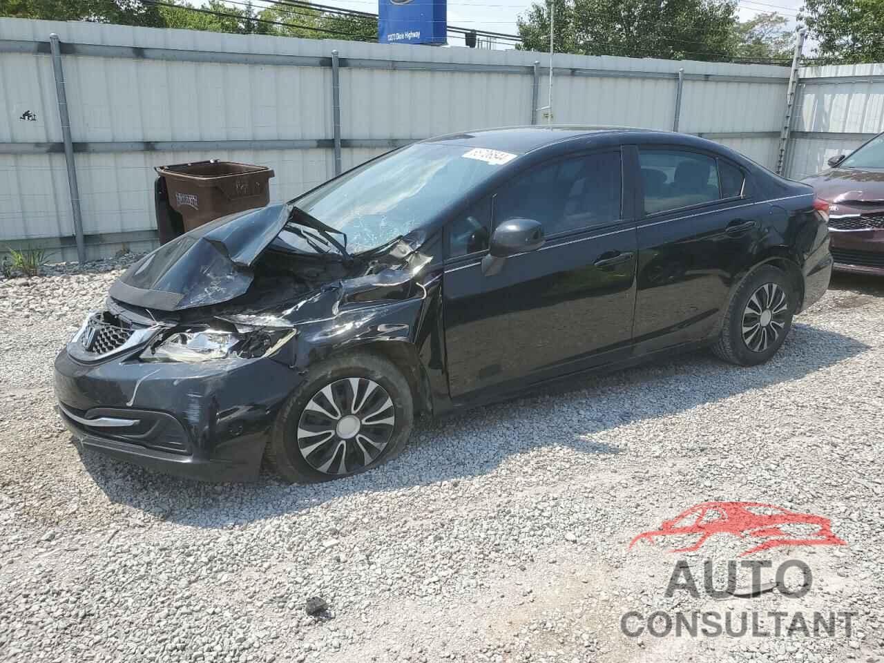 HONDA CIVIC 2013 - 19XFB2F58DE030752