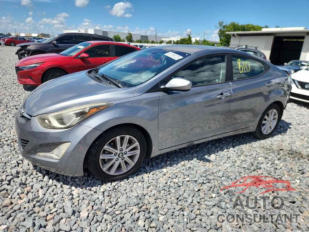 HYUNDAI ELANTRA 2016 - KMHDH4AEXGU585051