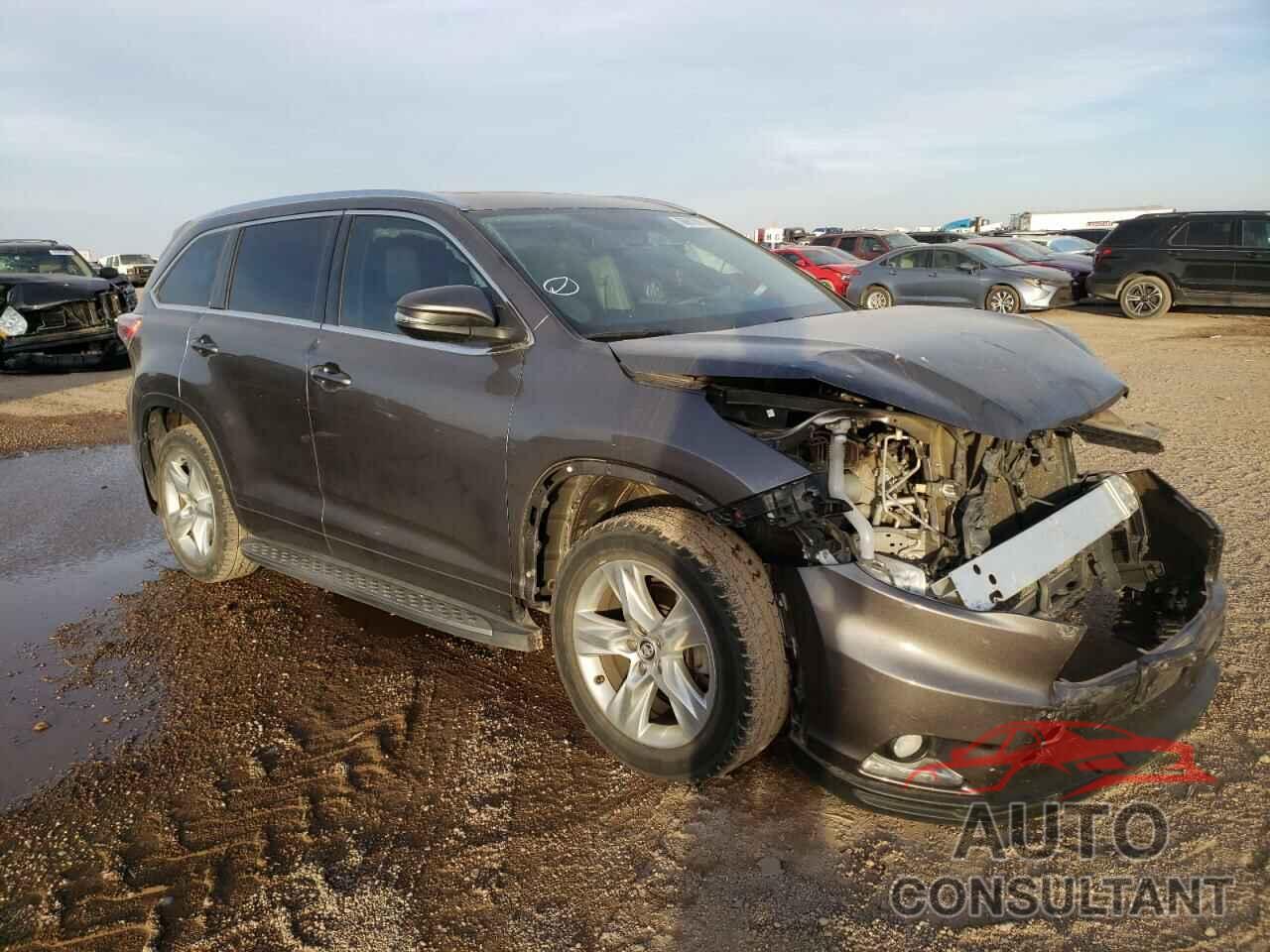 TOYOTA HIGHLANDER 2016 - 5TDYKRFH9GS137380