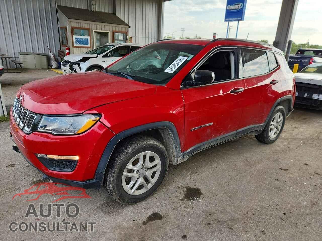 JEEP COMPASS 2017 - 3C4NJCAB4HT658844
