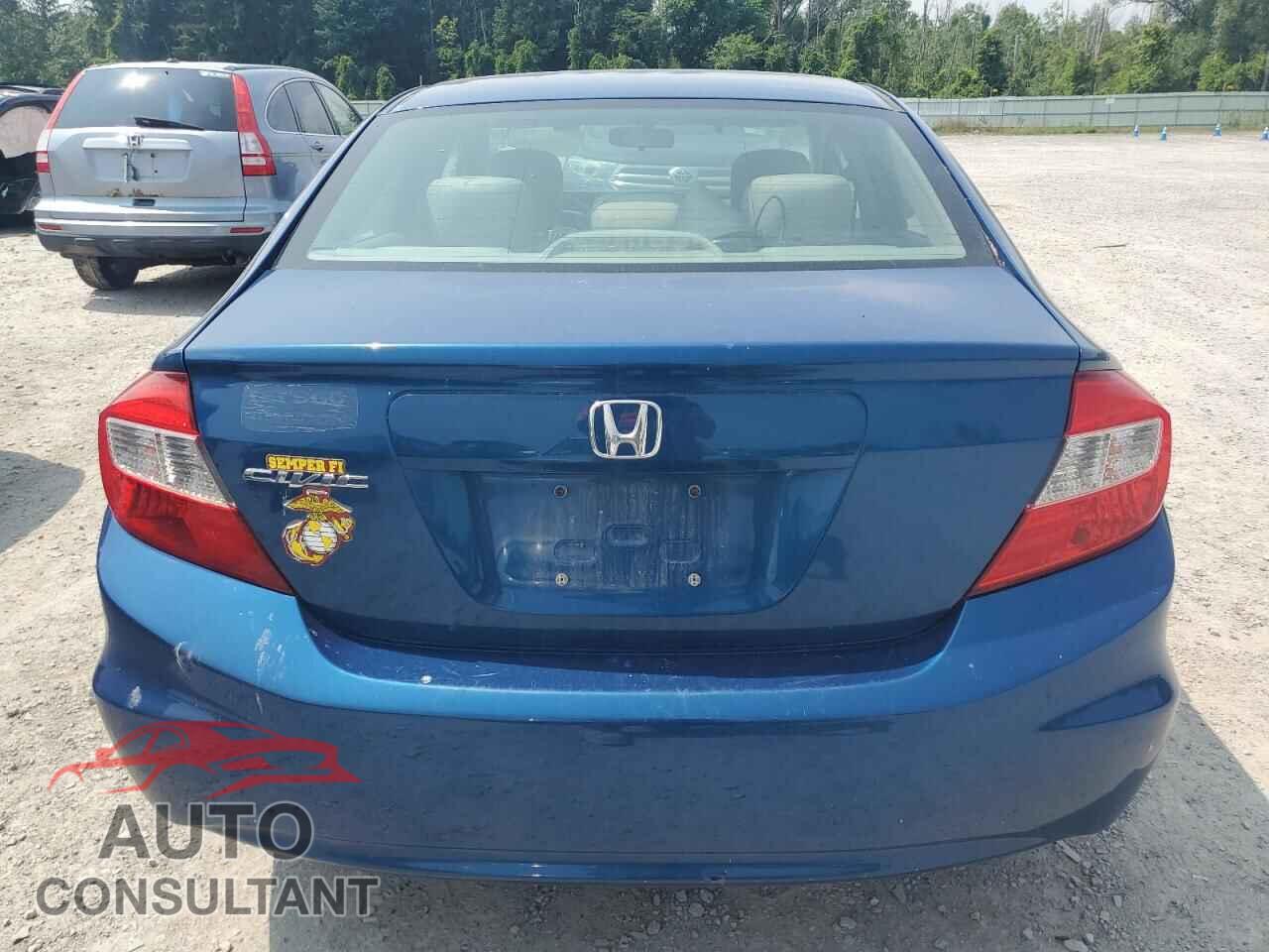 HONDA CIVIC 2012 - 2HGFB2F80CH531861
