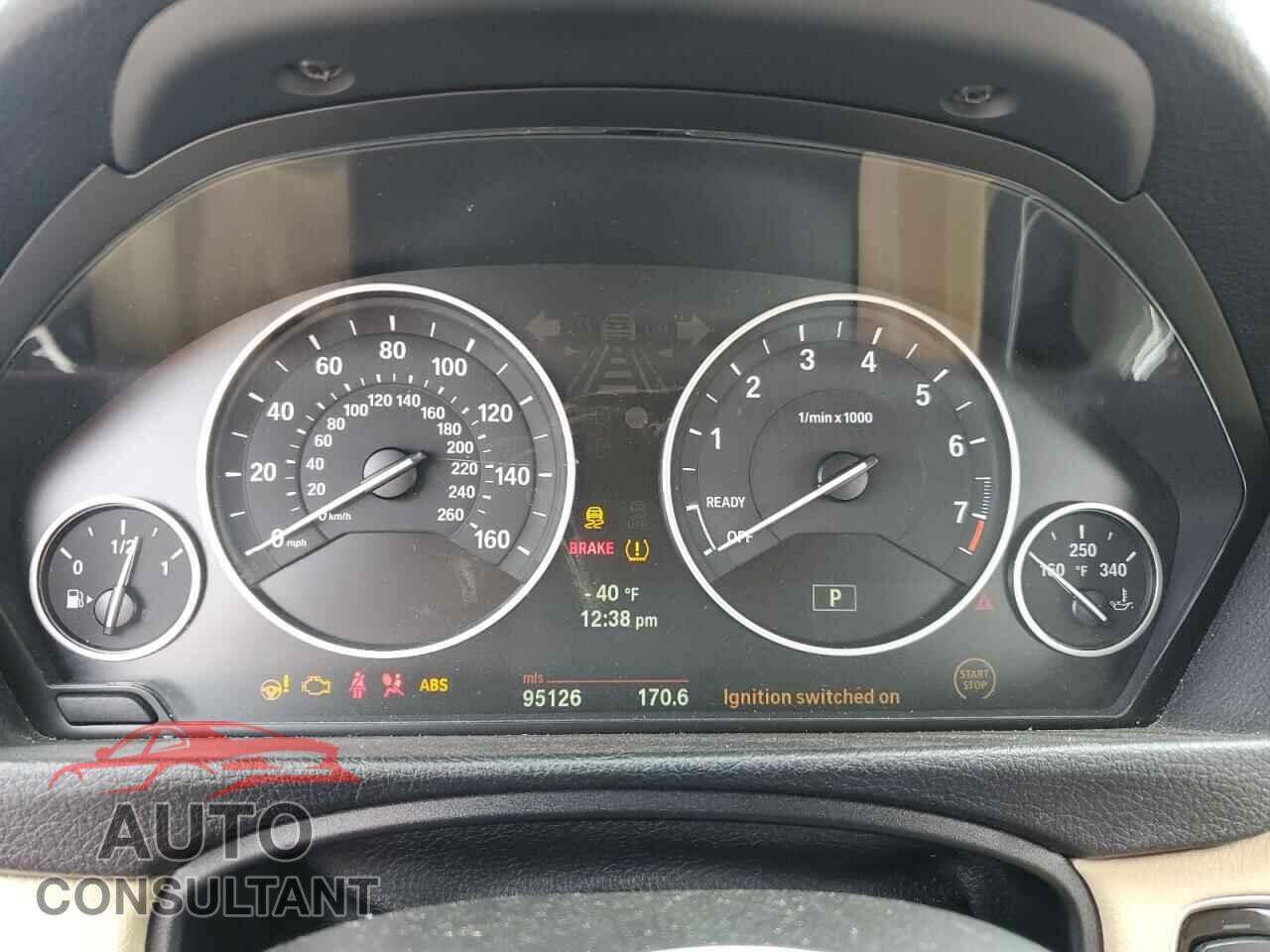 BMW 3 SERIES 2013 - WBA3B3C55DF531548