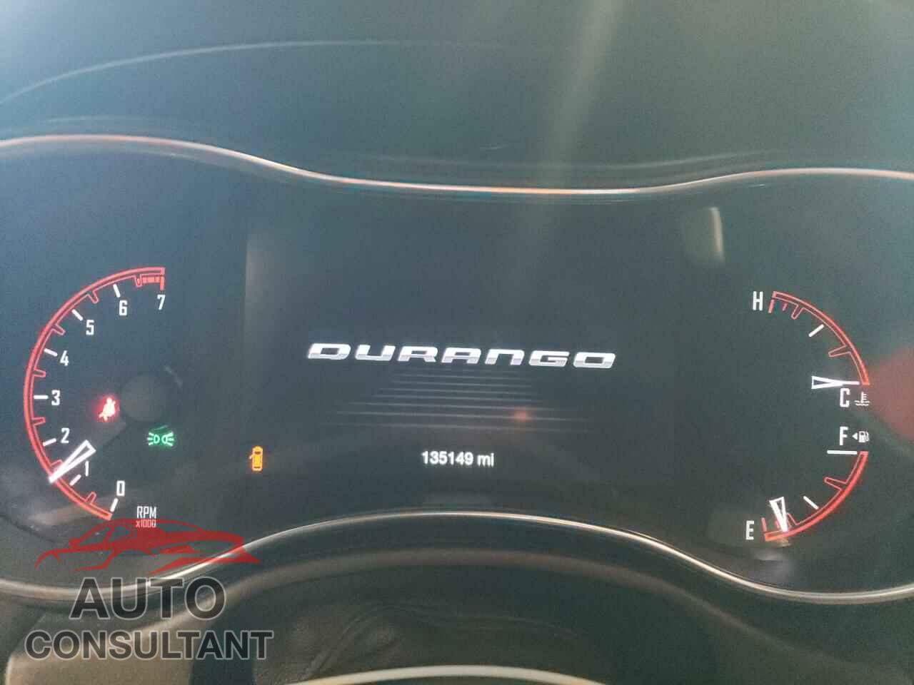 DODGE DURANGO 2017 - 1C4RDJEG5HC917890
