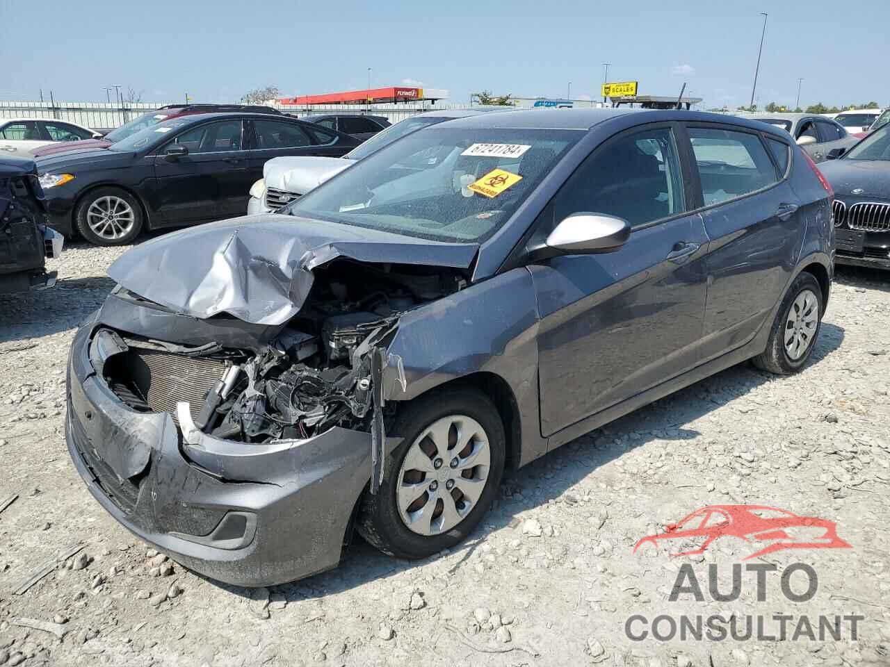 HYUNDAI ACCENT 2017 - KMHCT5AE5HU333290