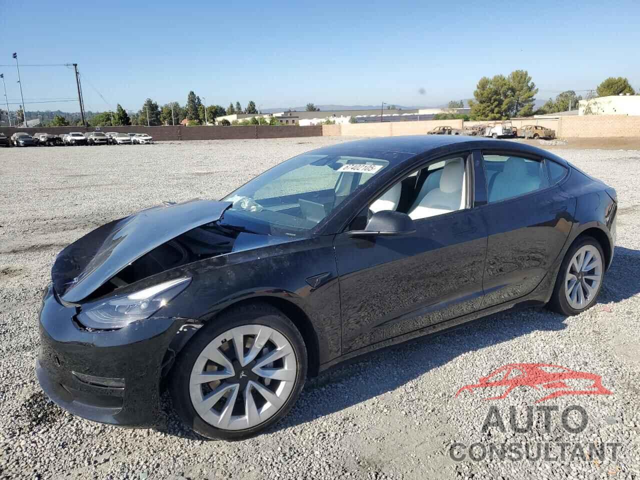 TESLA MODEL 3 2022 - 5YJ3E1EA4NF375615