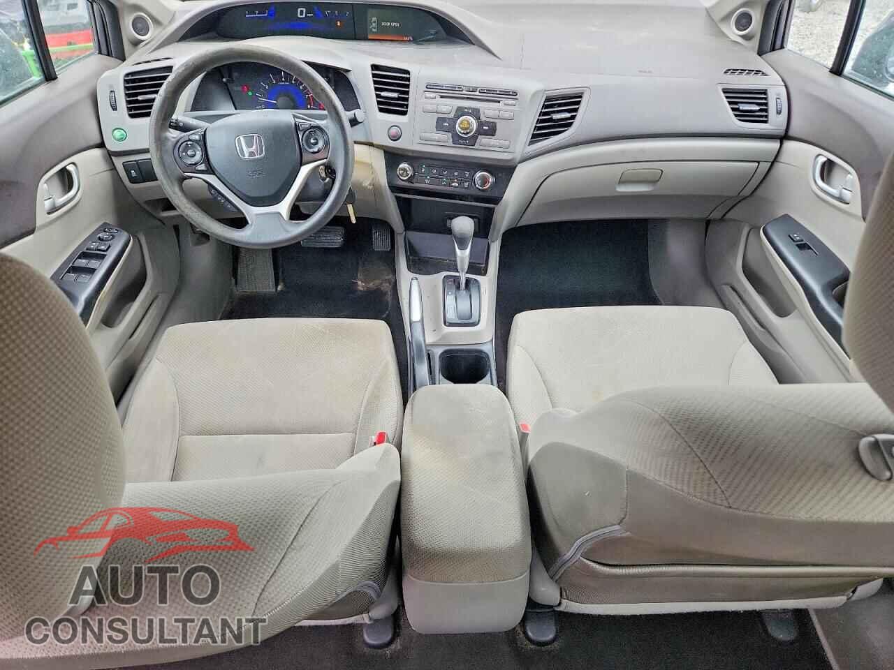 HONDA CIVIC 2012 - 19XFB2F80CE102536