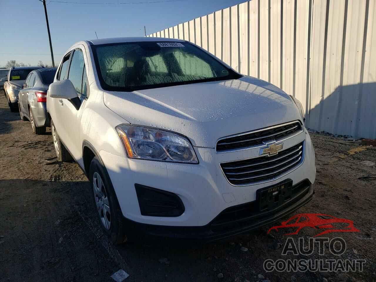 CHEVROLET TRAX 2016 - KL7CJKSB1GB762365