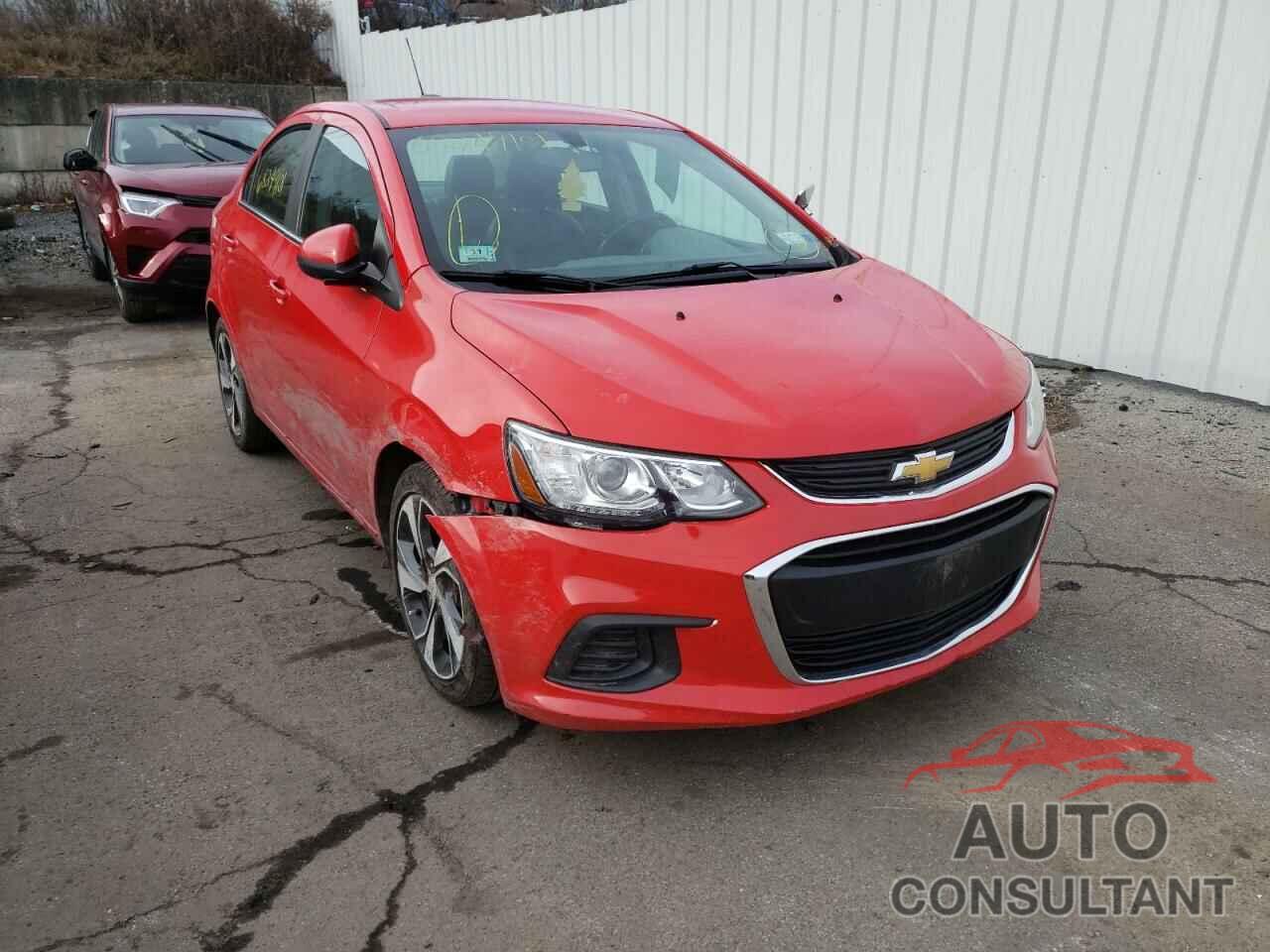 CHEVROLET SONIC 2017 - 1G1JF5SB9H4126045