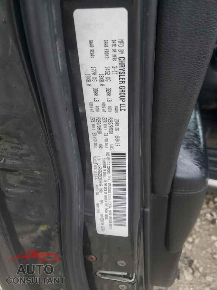 DODGE DURANGO 2011 - 1D4RD2GG5BC667046