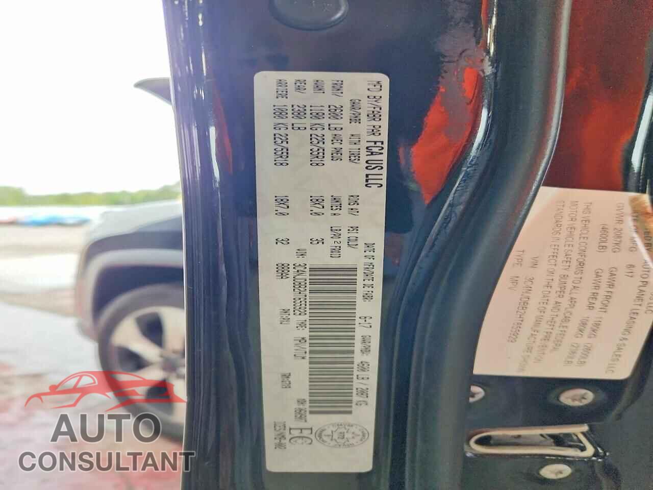 JEEP COMPASS 2017 - 3C4NJDBB2HT655929
