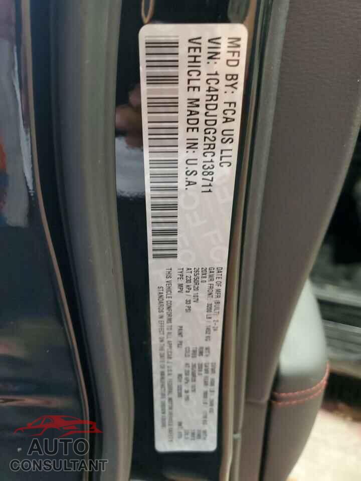 DODGE DURANGO 2024 - 1C4RDJDG2RC138711