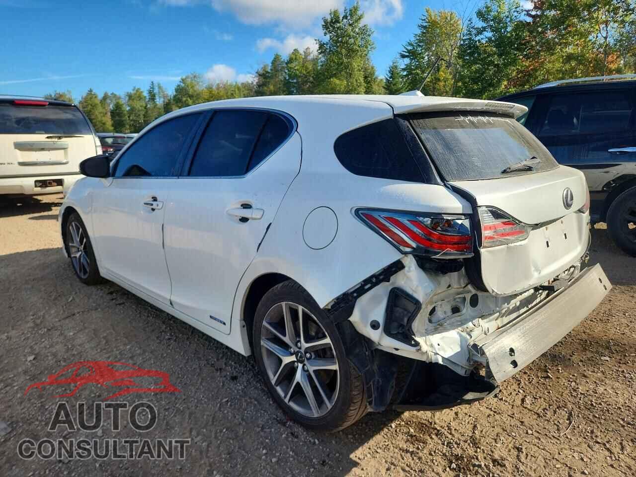 LEXUS CT 200 2012 - JTHKD5BH0C2083353