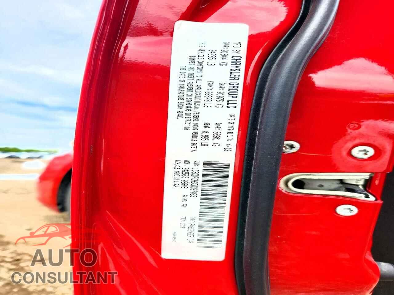 DODGE DART 2013 - 1C3CDFCH3DD307025