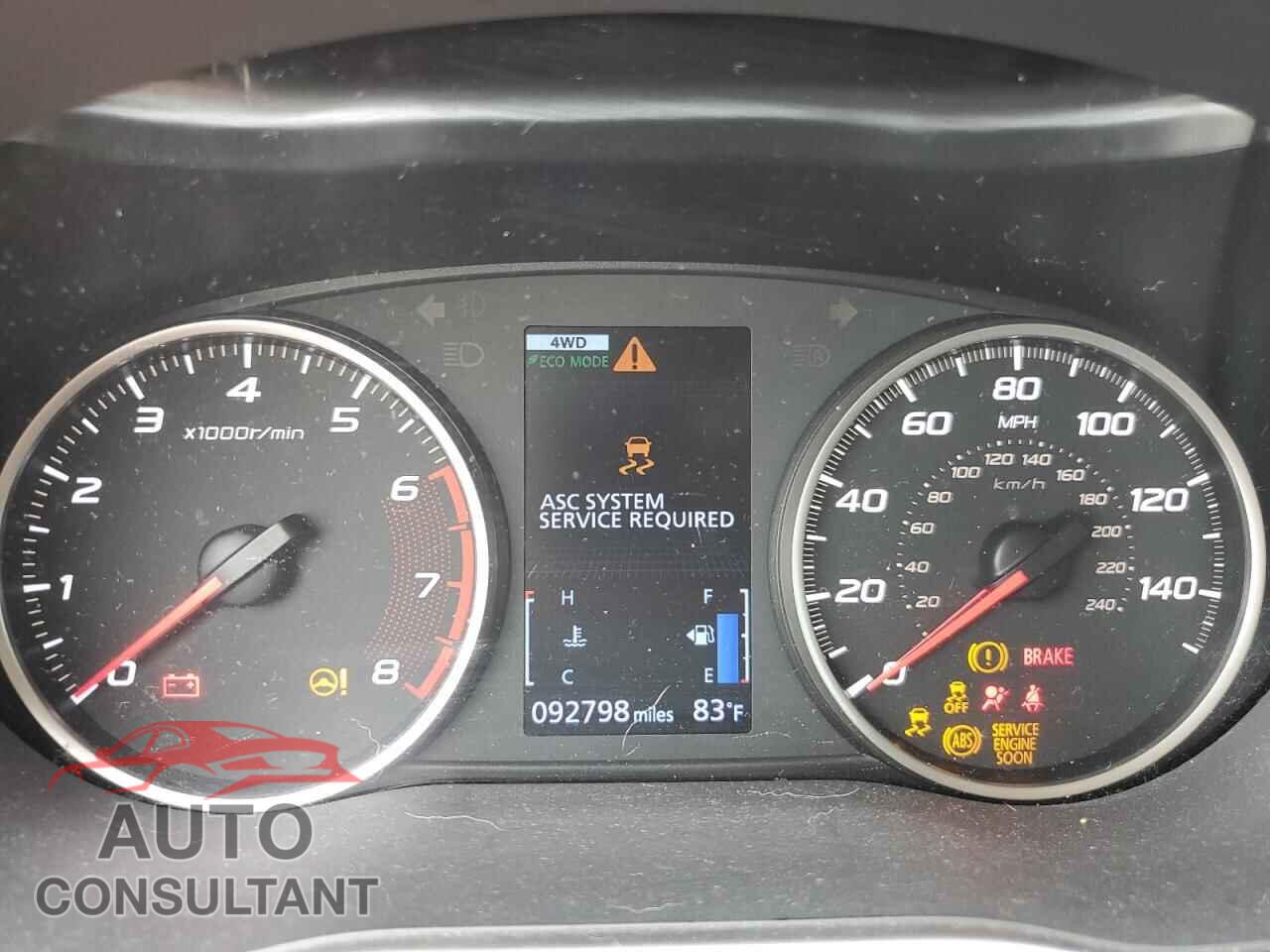 MITSUBISHI ECLIPSE 2019 - JA4AT5AA8KZ020294