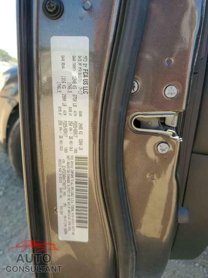 DODGE JOURNEY 2017 - 3C4PDCABXHT700773
