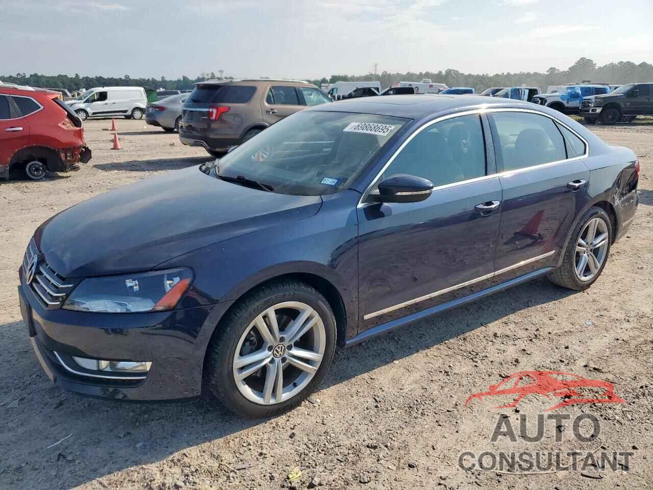 VOLKSWAGEN PASSAT 2012 - 1VWCN7A37CC043458