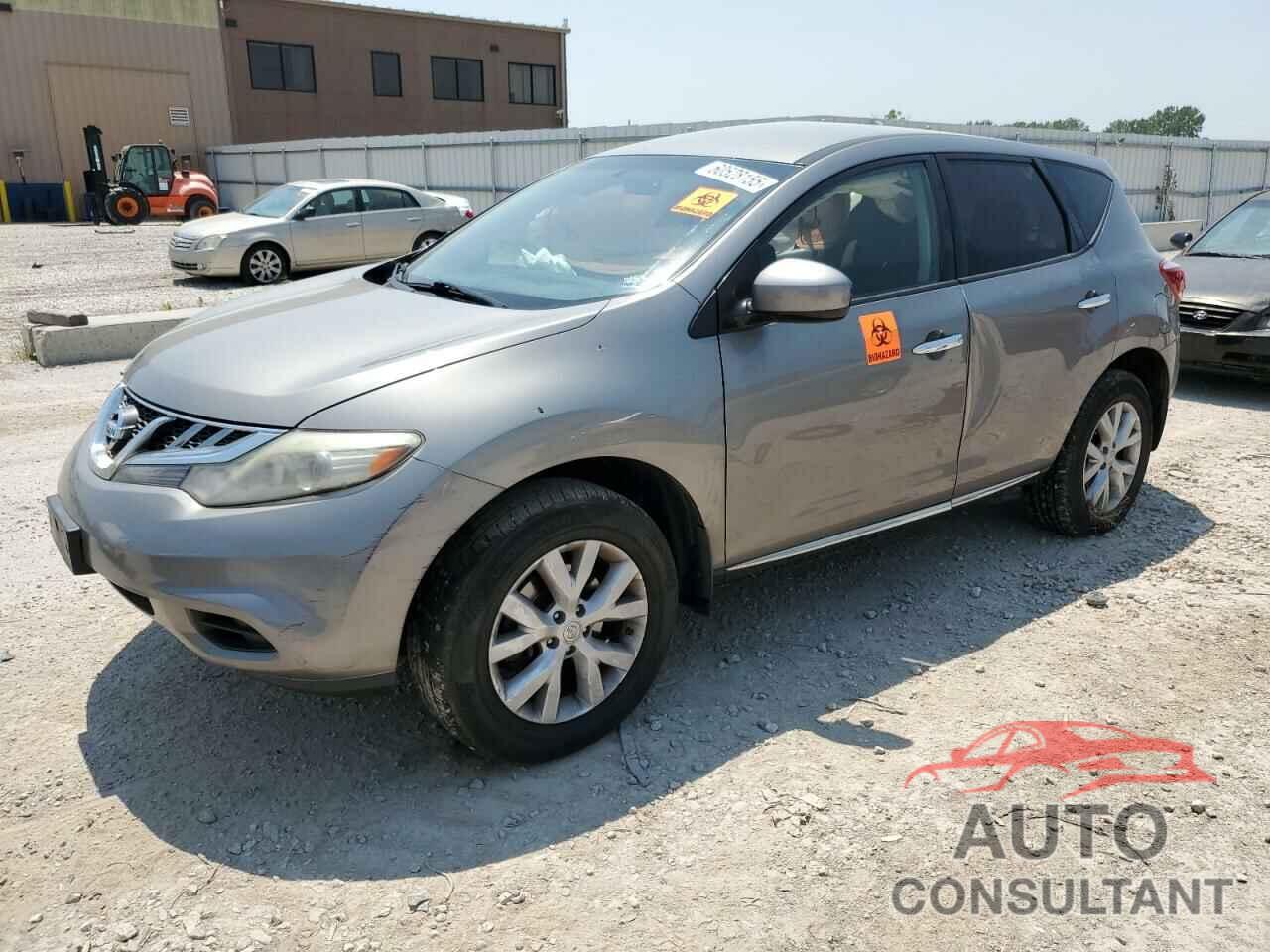 NISSAN MURANO 2012 - JN8AZ1MWXCW218810