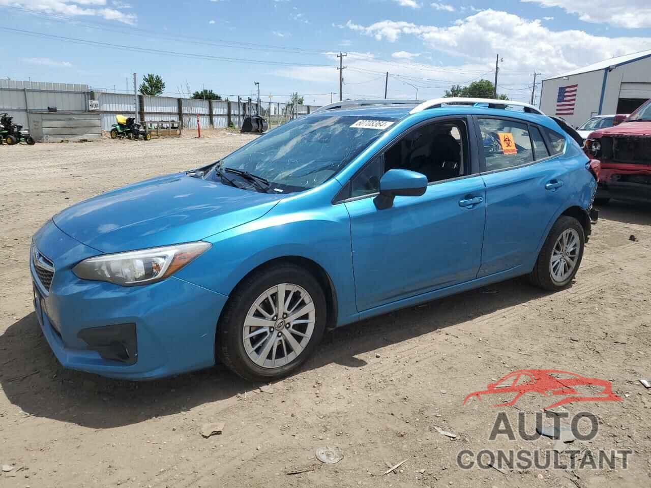 SUBARU IMPREZA 2018 - 4S3GTAD61J3710485