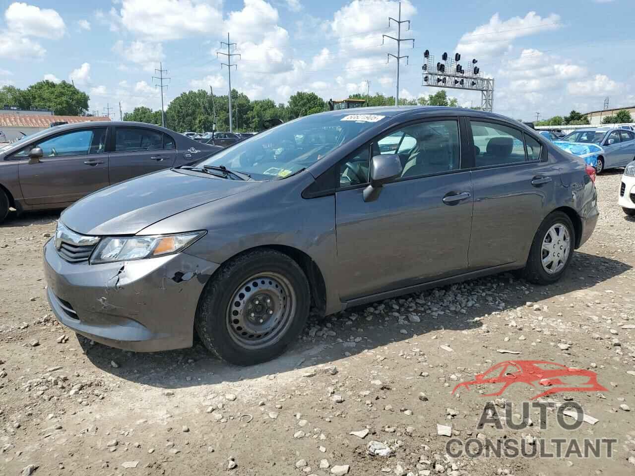 HONDA CIVIC 2012 - 2HGFB2F57CH567407