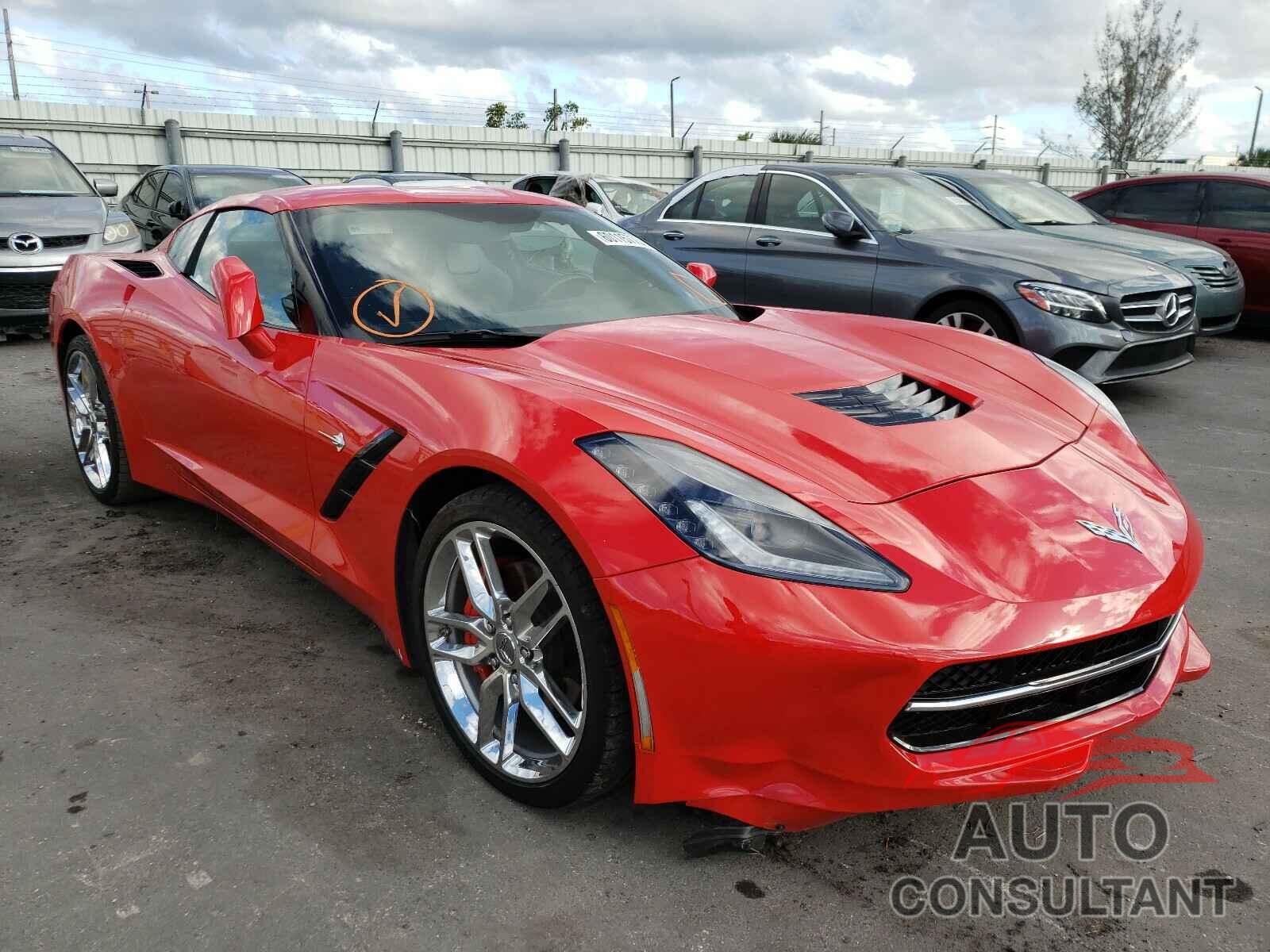 CHEVROLET CORVETTE 2019 - 1G1YB2D74K5108054