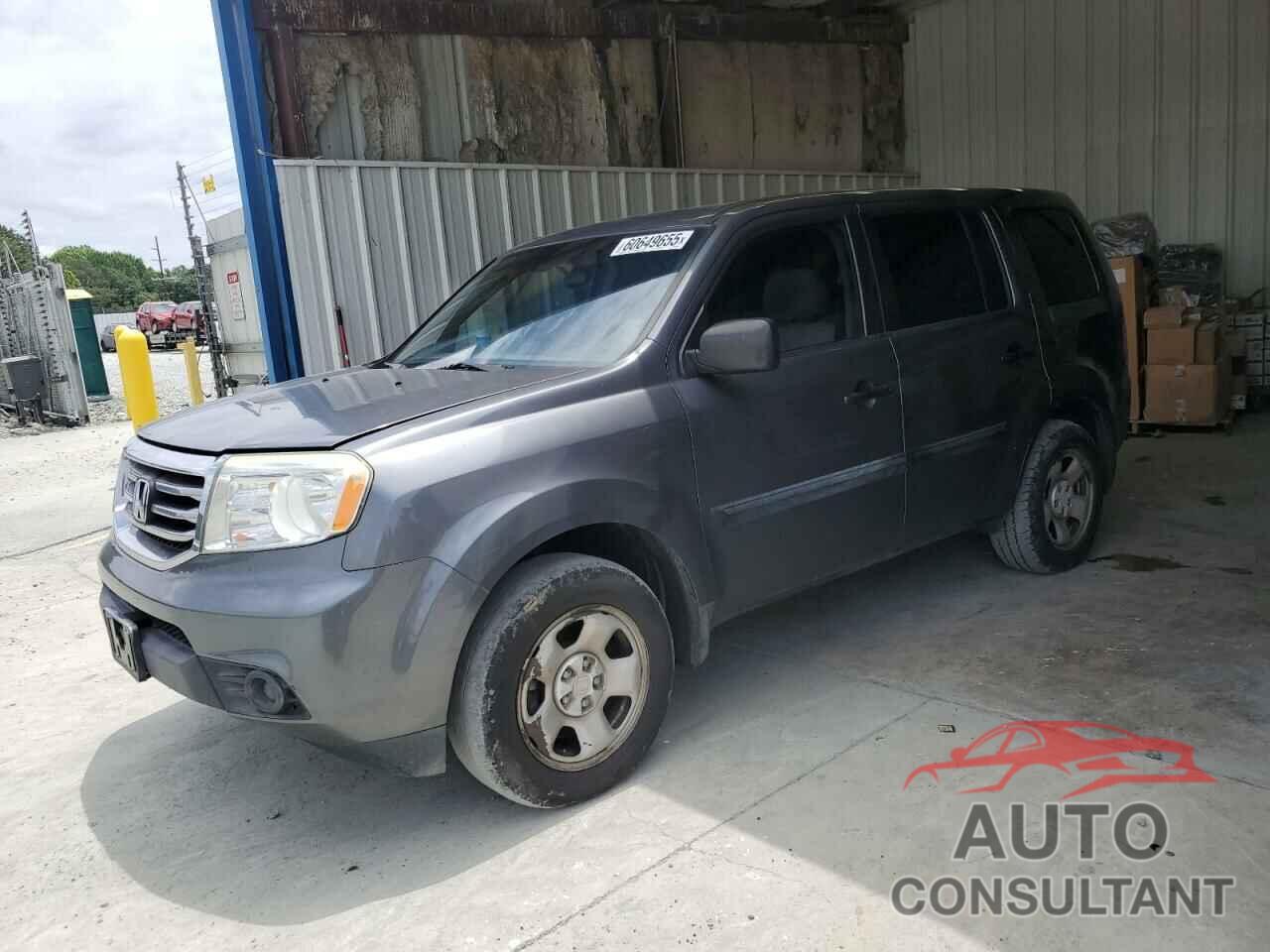 HONDA PILOT 2012 - 5FNYF3H21CB001723