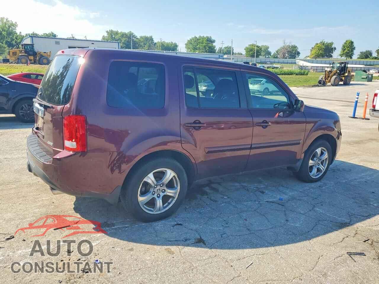 HONDA PILOT 2012 - 5FNYF4H58CB051034