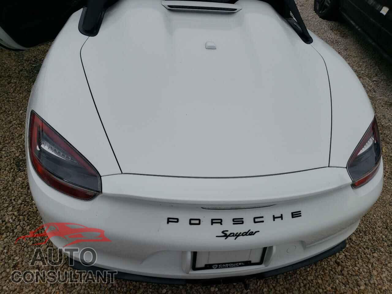 PORSCHE BOXSTER 2016 - WP0CC2A84GS152284
