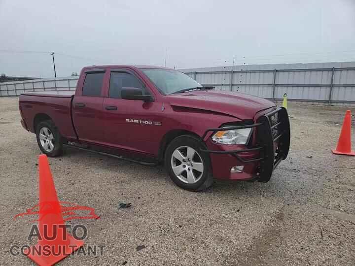 DODGE RAM 1500 2012 - 1C6RD6FT2CS331226