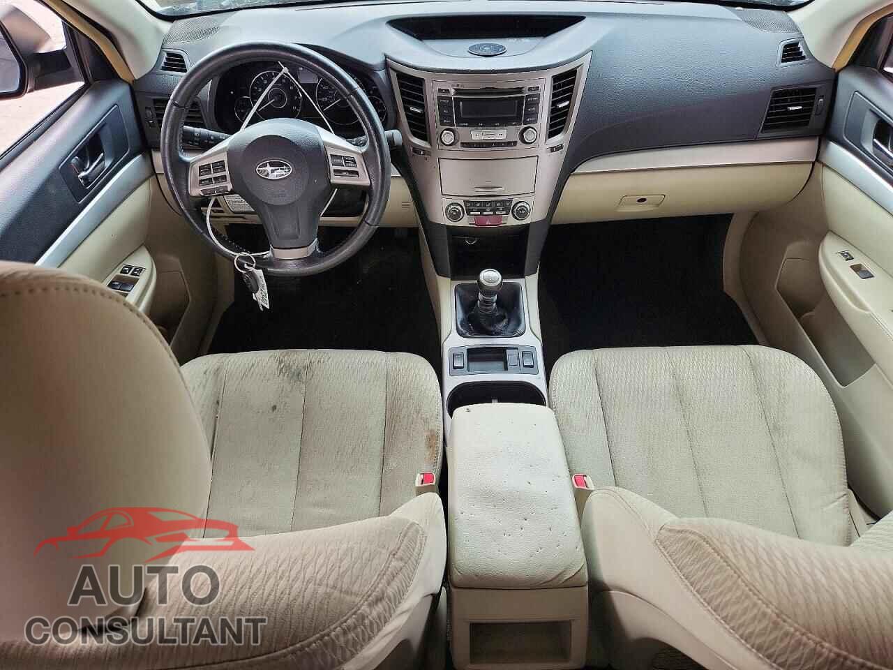 SUBARU OUTBACK 2012 - 4S4BRBCC2C1231282