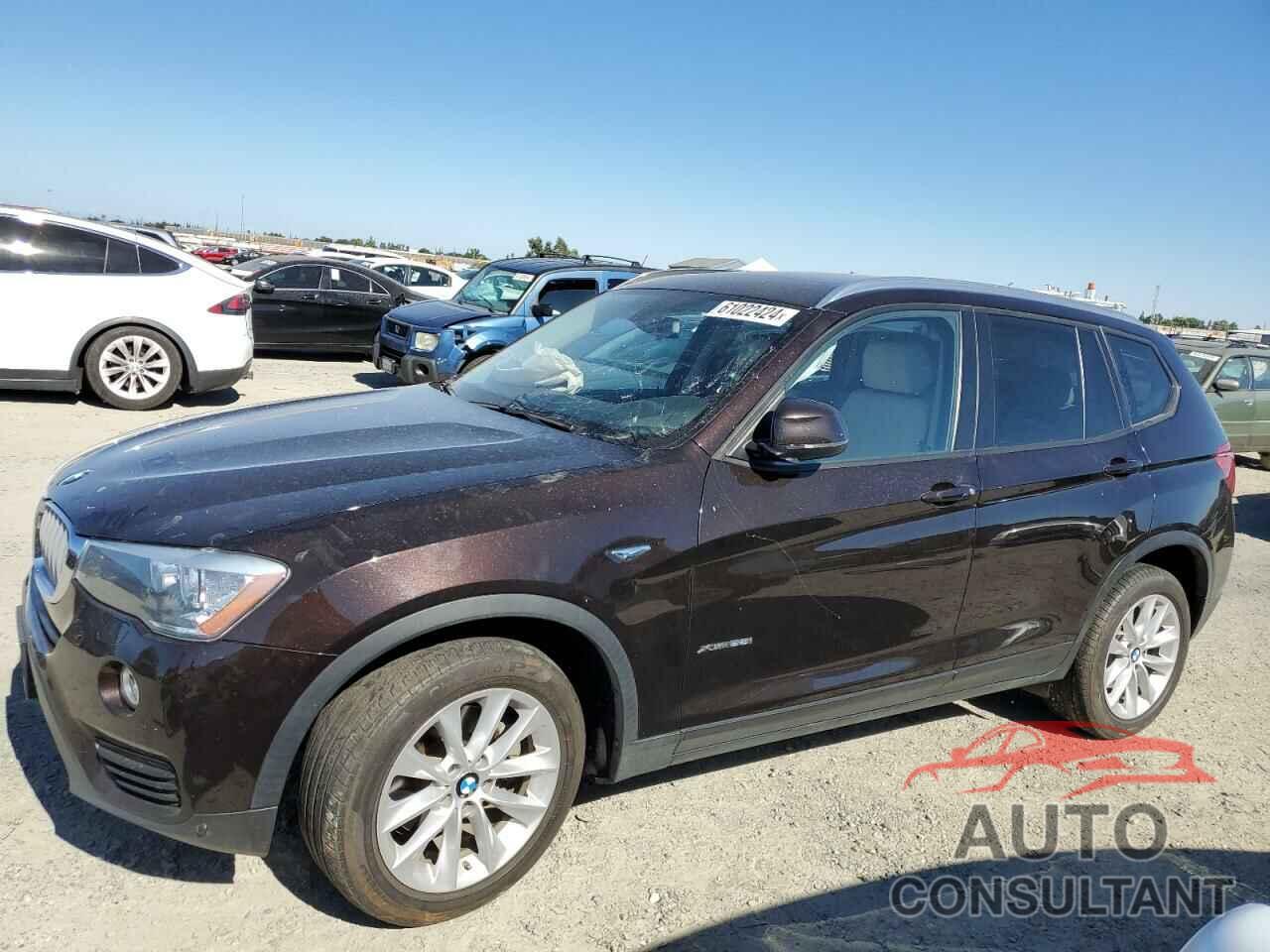 BMW X3 2016 - 5UXWX9C54G0D75533